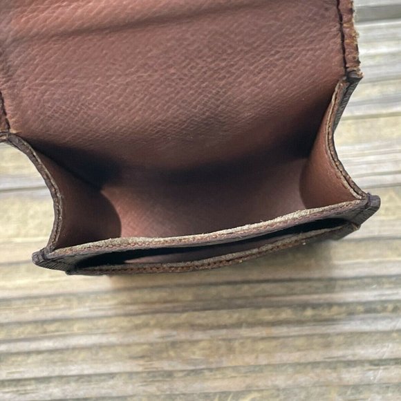 Louis Vuitton Monogram Cigarette Tobacco Case Brown Made in France Authentic LV - Picture 9 of 12